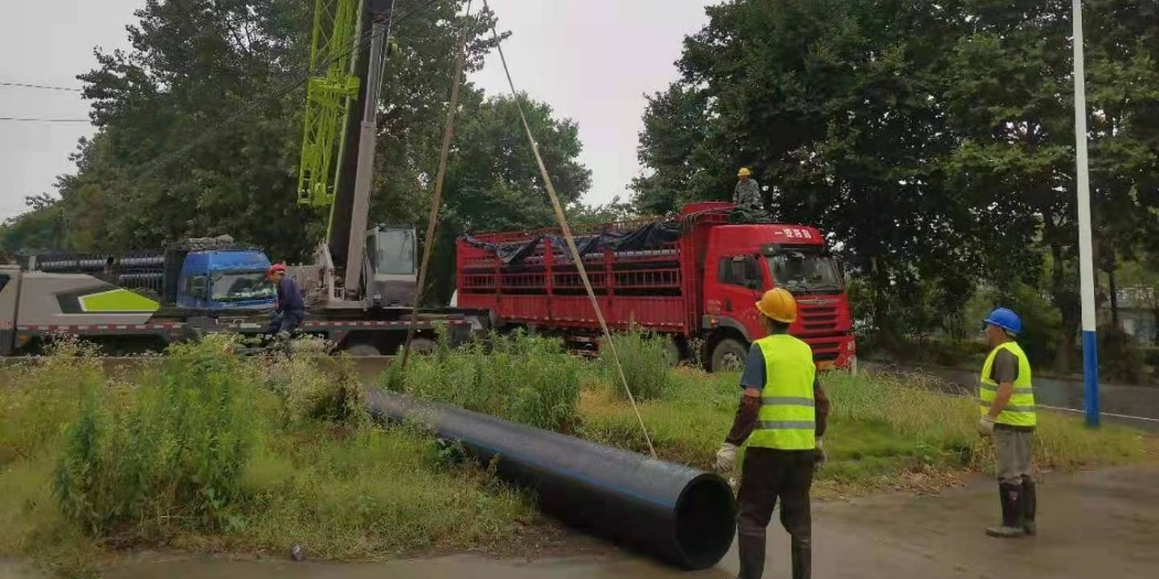 天行(中国)管业凤阳县临淮关夫子郢科创园管网工程